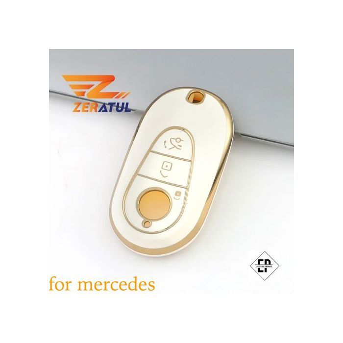 Coque de Clé de voiture en TPU Pour Mercedes Classe C S S350L S400L S450 S500L