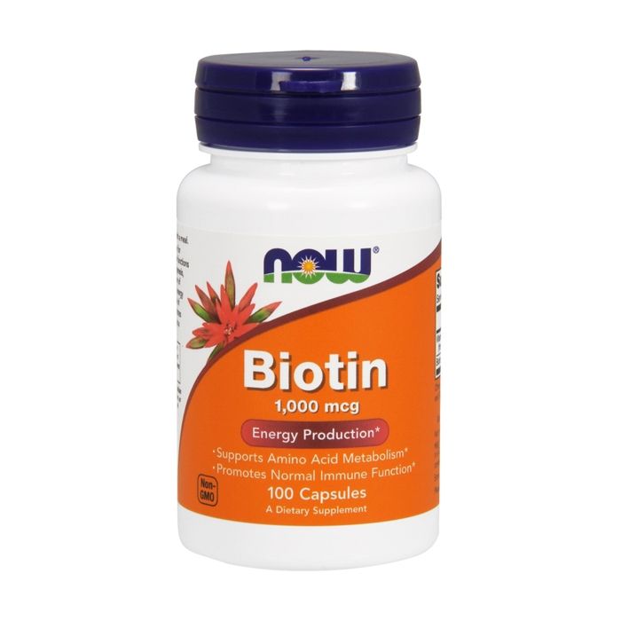 Complement alimentaire Now Biotine (100 capsules)