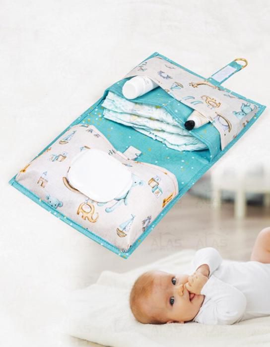 Trousse de Soin pour Bébé - Couleur: Bleu, Rose