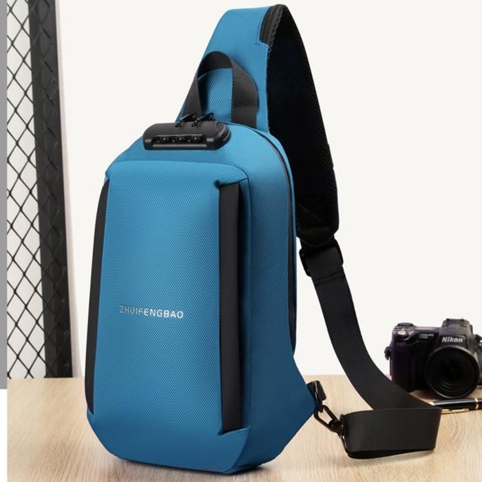 Sac ergonomique et imperméable avec poches multiples .