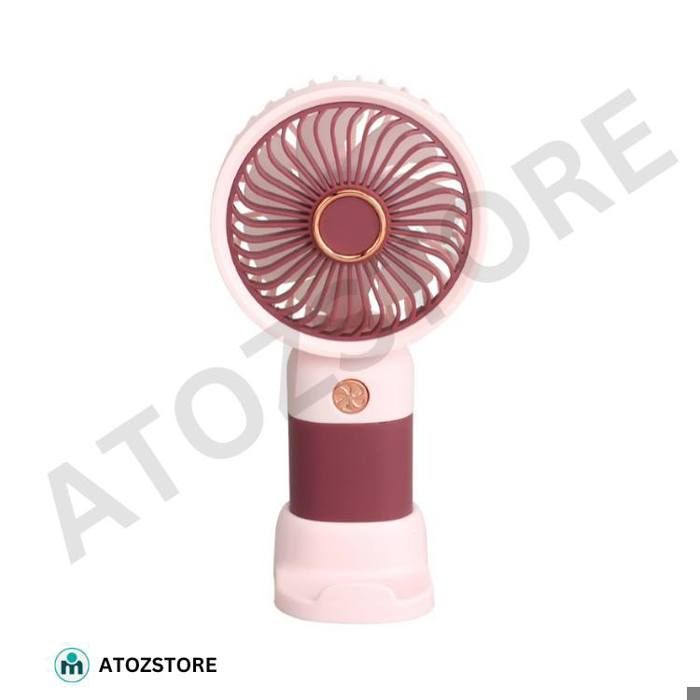 ventilateur à main rechargeable avec 3 vitesse, Couleur aléatoir