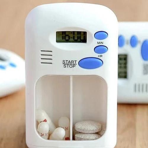 Boîte à pilules intelligente électronique avec affichage LED, boîte de rangement de médicaments