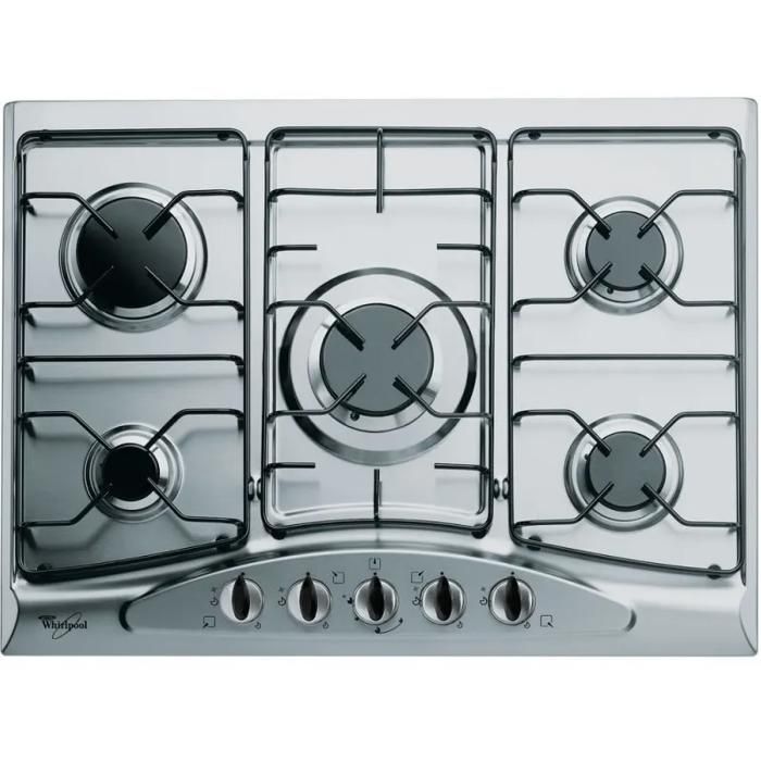 Plaque de cuisson TGM 750/ IX 70CM 5 feux inox - WHIRLPOOL