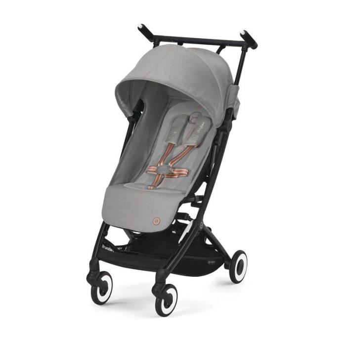 CYBEX Libelle - Poussette ultra compacte - De 6 mois à 4 ans - (0-22Kg) - Lava Grey