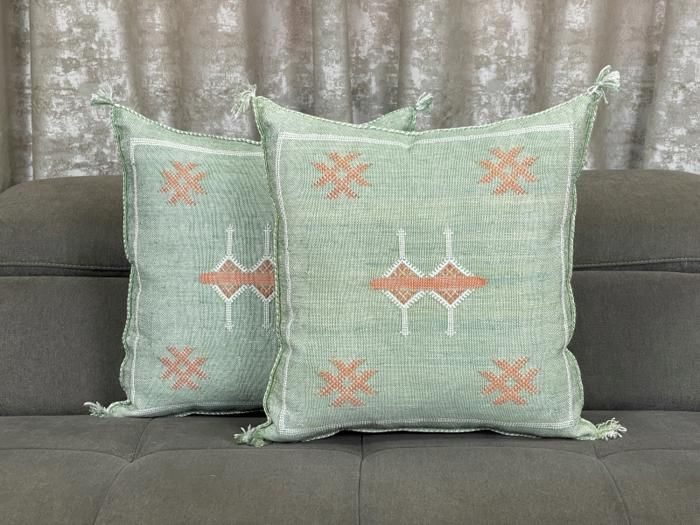 Coussin en Soie de Cactus EnchantedHue