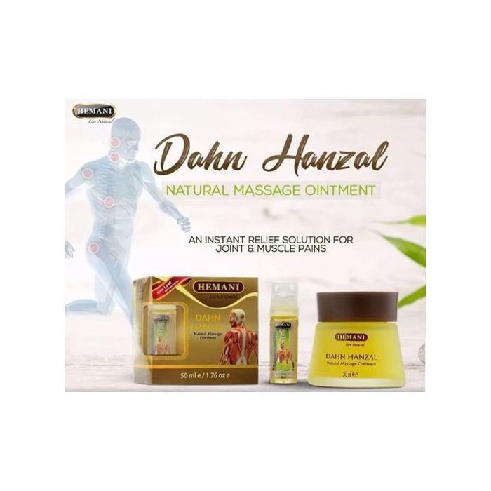 Hemani Crème Massage coloquinte + Inhalateur Nasale ( Handal )