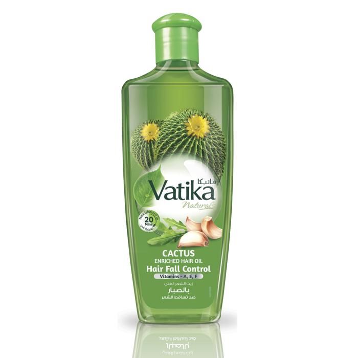Vatika Naturals Huile Capillaire Enrichie en Cactus 100ml