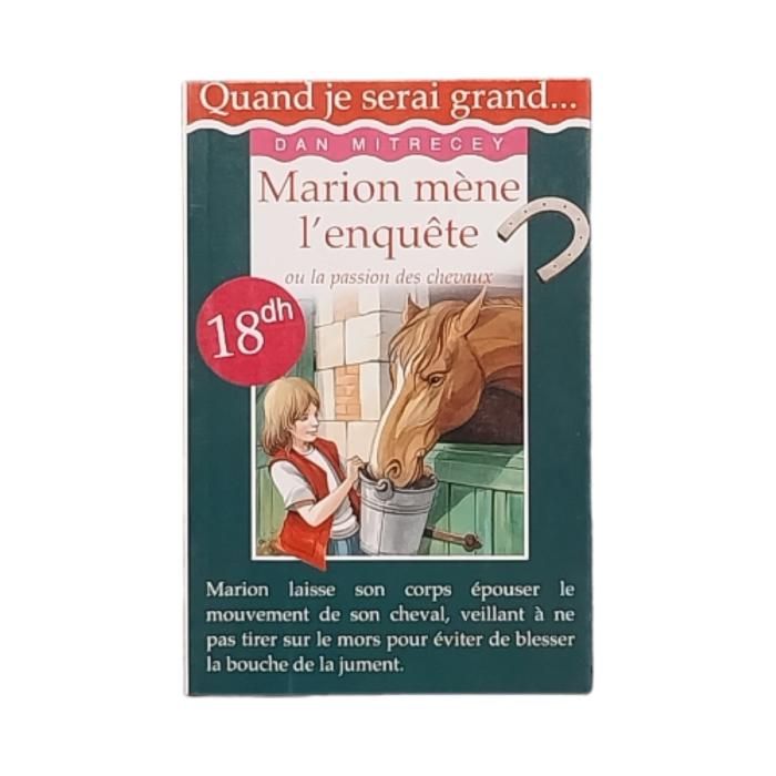 MARION MENE L ENQUETE - QJG