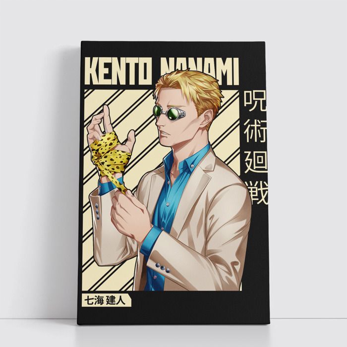 Tableau decoratif sur Toile 25x40 cm Anime attack on titan - one piece - Naruto - death note - Jujutsu Kaisen - Spy x Family 655