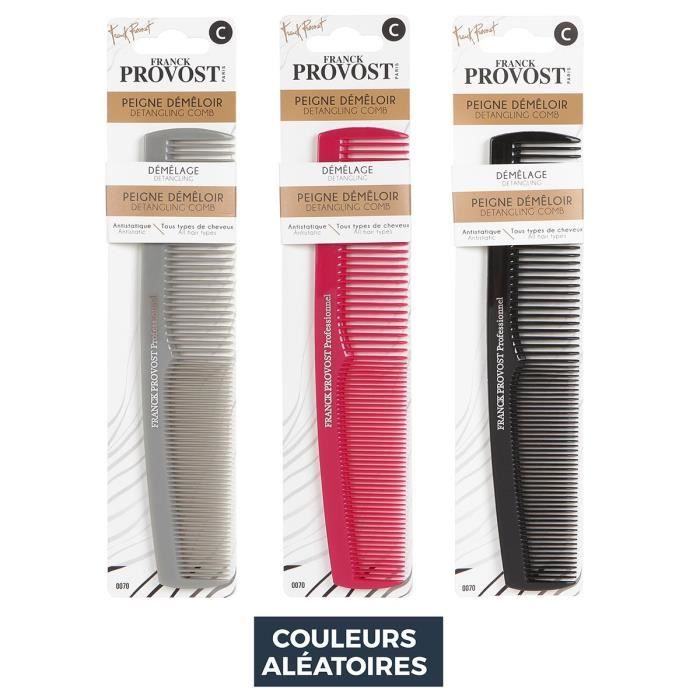 Franck Provost Brosses & Peignes Peigne Démêloir Antistatique Grand Modèle