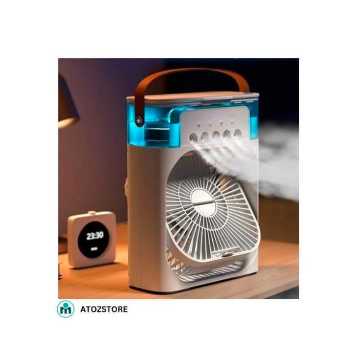 3 in 1 Ventilateur Air Cooler,Climatiseur Portable silencieux avec de l'eau glacée couleur aléatoire