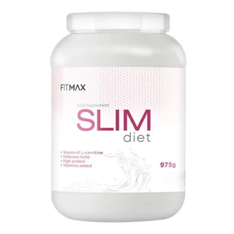 Slim Diet 975 g Vanilla - Shake Minceur à Base de Protéines et L-Carnitine