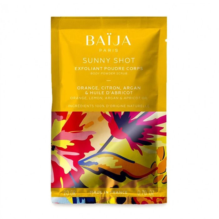 Gommage Corps - BAIJA - SUNNY SHOT - 100% Naturel - Poudre Ultra Gourmande - 100 g