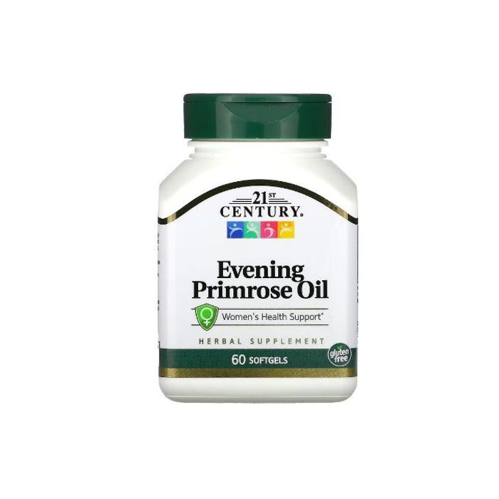 Evening Primrose Oil (Huile d'onagre), Soutien pour la santé des femmes, 60 capsules