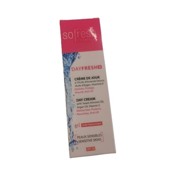 CREME DE JOUR PEAU SENSIBLE SPF 30, 50 ML SOFRESH