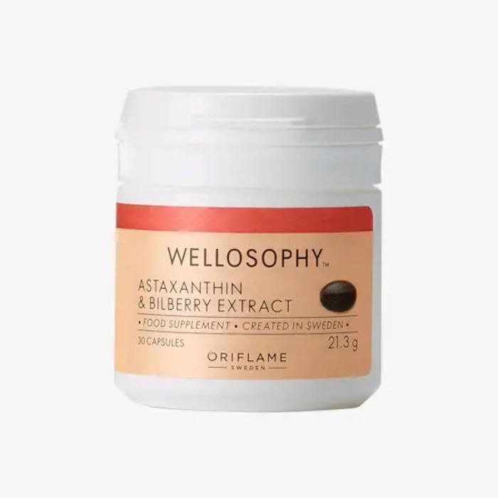Extrait d'Astaxanthine et de Myrtille Wellosophy - 30 Capsule - 21.3 g