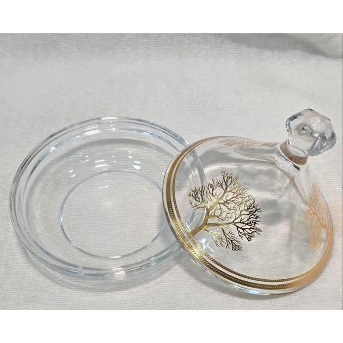 Mini tagines - AYA HOME - 12,3 cm - Verre - Détails dorés - Compatibles tous feux