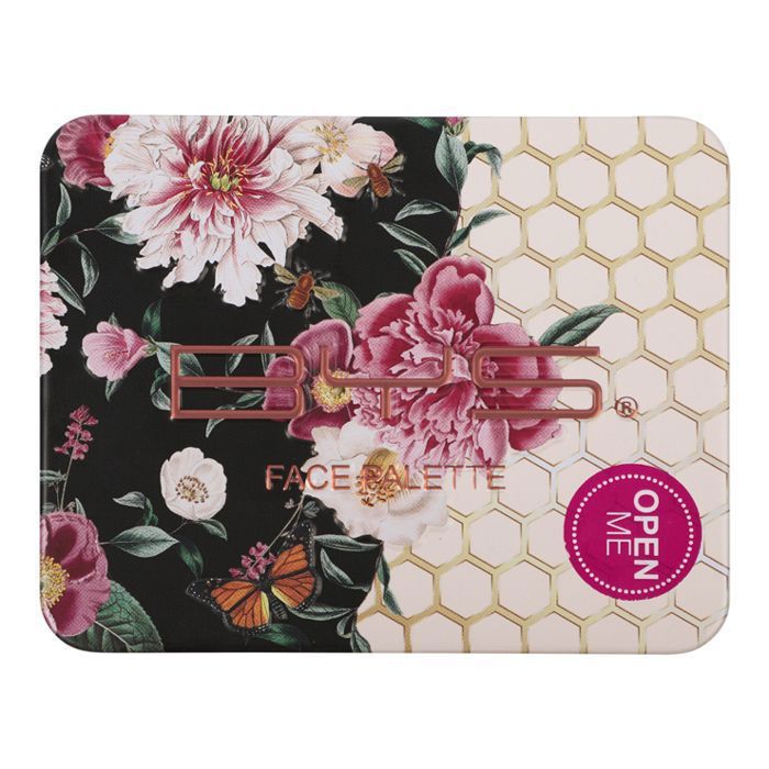 Palette Fard à Paupières - BYS - Queen Bee Honey Glow - Multicolore - Teinte Glow - Non Waterproof