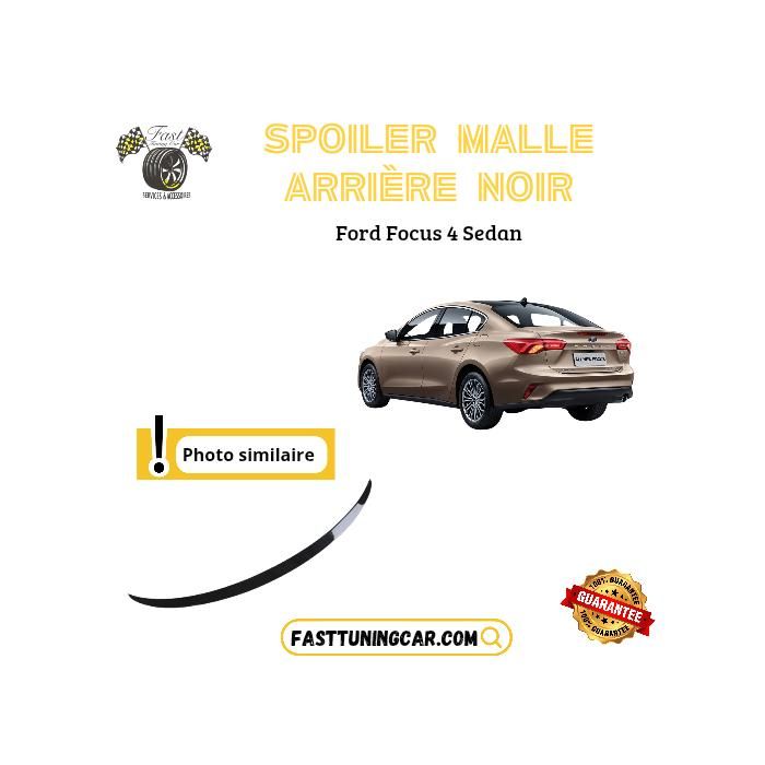 Spoiler arrière noir brillant sunplex pour Ford Focus 4