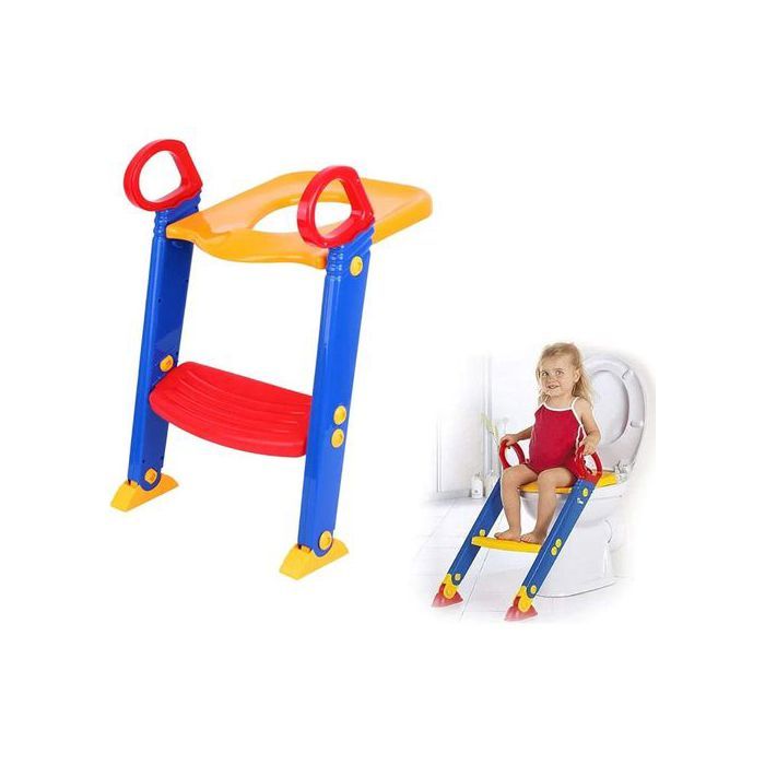 Siège de Toilette Enfant Pliable et Réglable