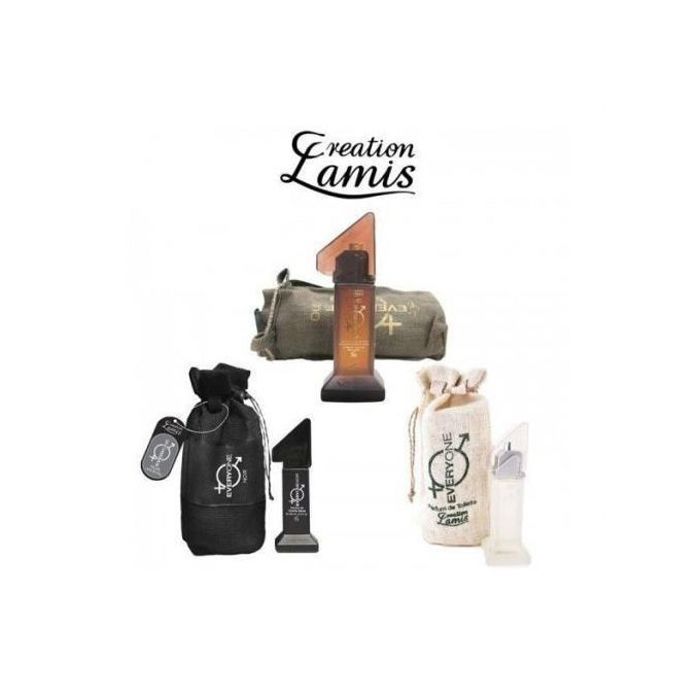 Ensemble de 3 parfums Creation Lamis Everyone : pour homme et femme, des fragrances joyeuses et élégantes.