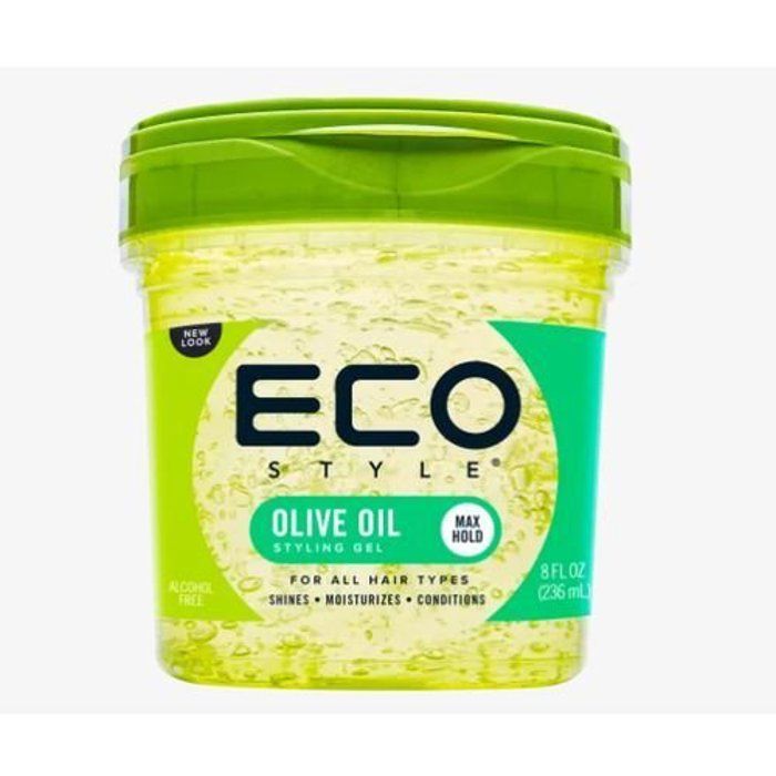 Gel coiffant - Eco Styler - 236 ml - 100% huile d'olive - Sans alcool - Hydratant