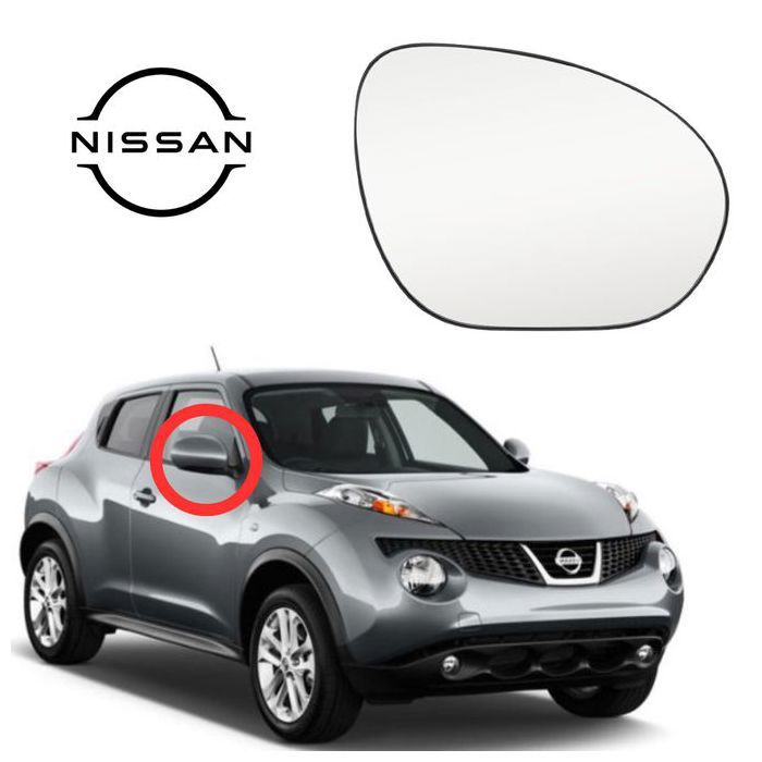 Verre Rétroviseur Droit Pour Nissan Juke (F15)