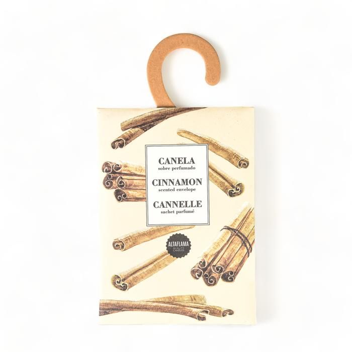 SACHET PARFUME POUR ACCROCHER CANNELLE
