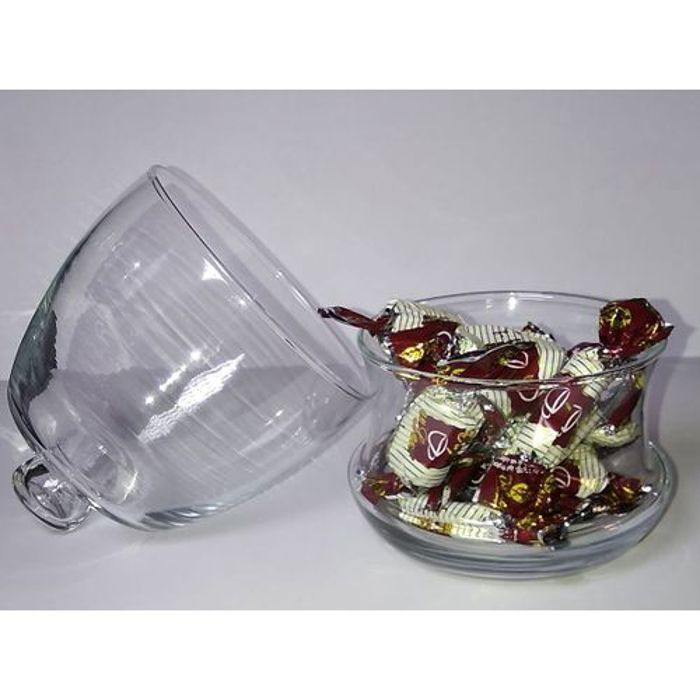 Lavi Décoration Récipient en verre pour (citron-chocolat-glace-bonbon-fruit sec...) lav porte vivande Made in turkiy