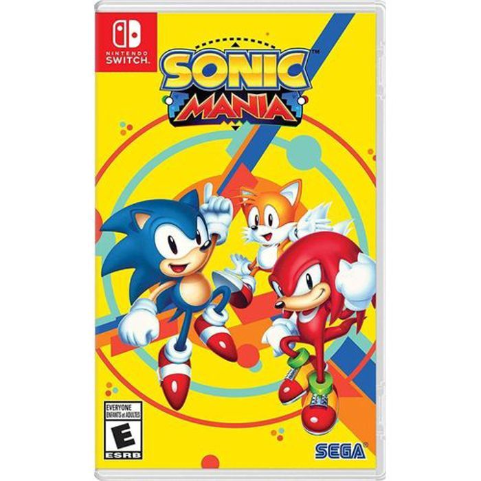 Jeu vidéo - Sega - Sonic Mania - Nintendo Switch - Edition collector - Graphismes pixel art