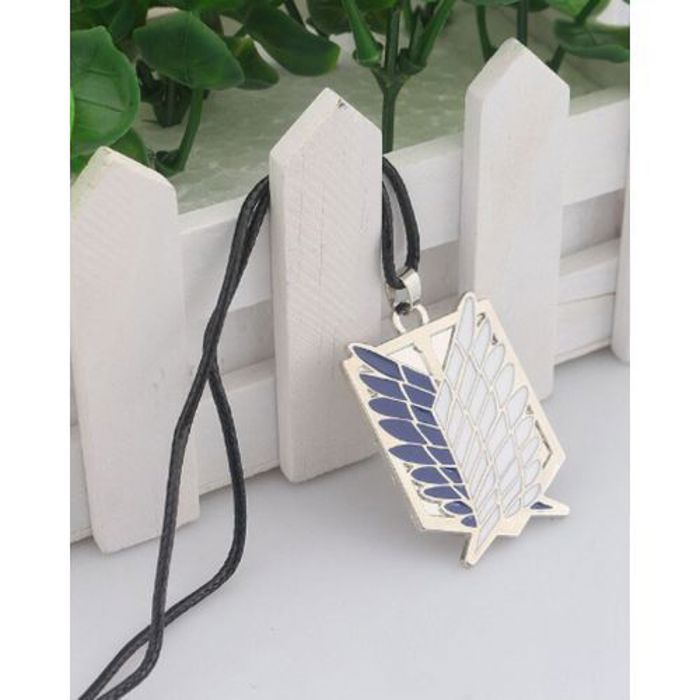 Collier Attack on titan Anime Chaud Shingeki Ailes De Liberté Pendentifs Bijoux