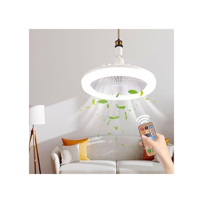 Ventilateur de Plafond - Non spécifié - Multicolore - Télécommande - 3 Types de Lumière - LED