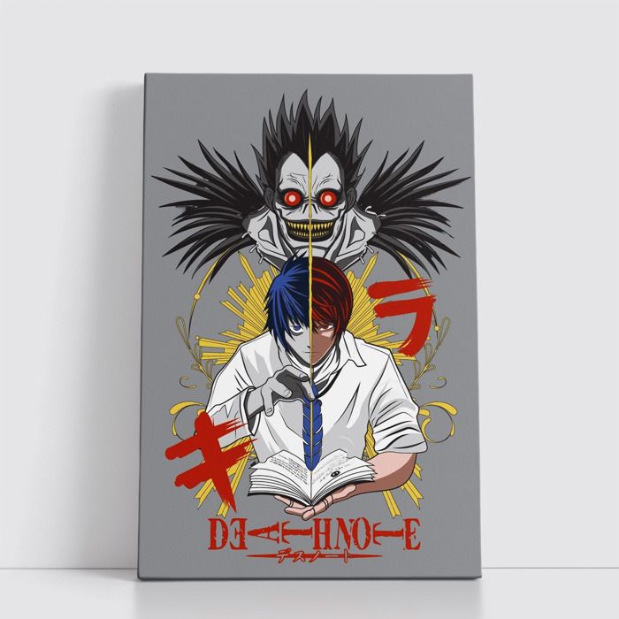 Tableau decoratif sur Toile 25x40 cm Anime attack on titan - one piece - Naruto - death note - Jujutsu Kaisen - Spy x Family 58