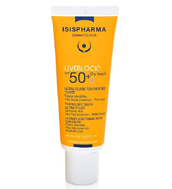 ISISPHARMA Uveblock Dry touch Teinte Claire spf50+ 40ml