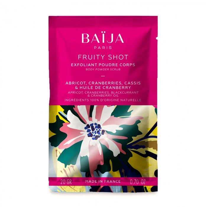 Gommage Corps - BAIJA - Fruity Shot - 100% Naturel - Fruits Rouges - 100 g