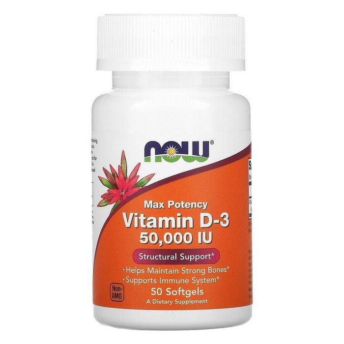 Vitamin D3, 50.000 IU -- 50 capsules