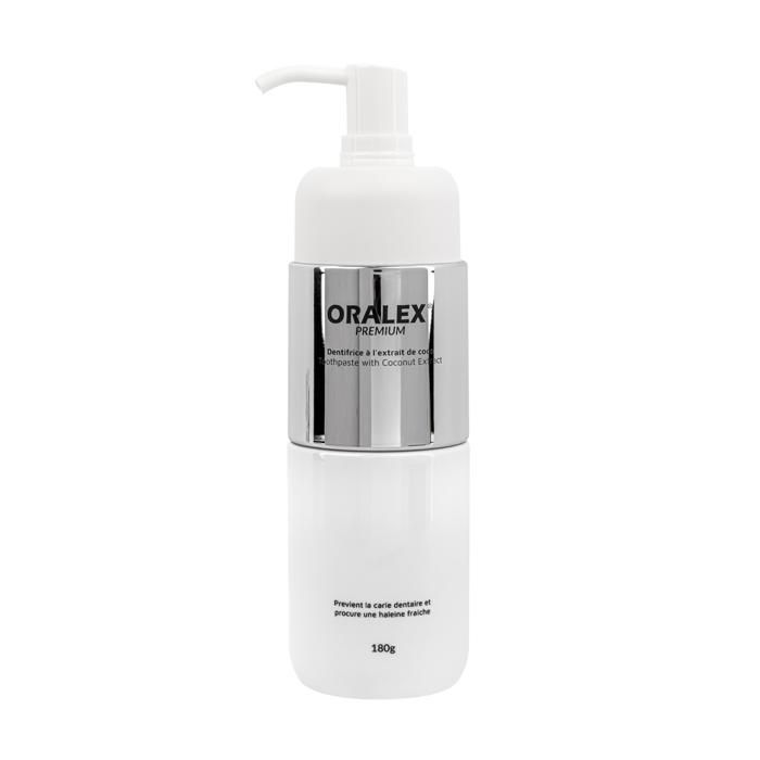 Dentifrice - ORALEX - Premium - Coco 180 g - Brosse à dents W27 g - Doux pour l'émail