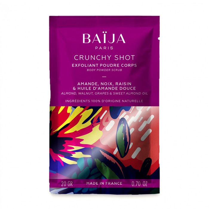 Exfoliant Corps - BAIJA - Crunchy Shot - 100% Naturel - Texture Poudre - 100 g