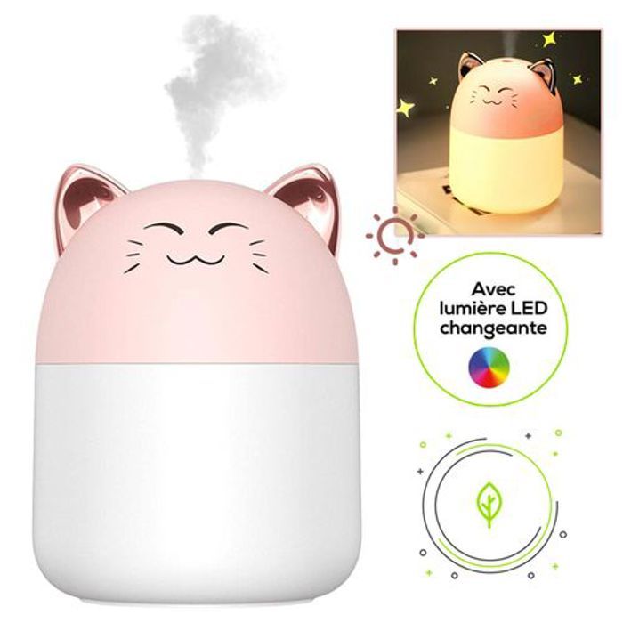 Heifer Diffuseur d'arômes avec Lumière LED Multicolore