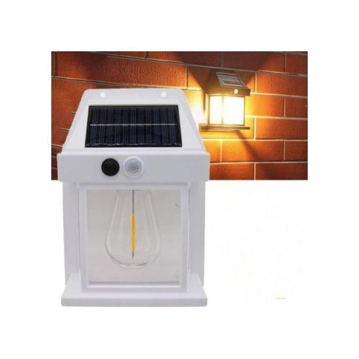 Lampe Murale Solaire LED avec Détecteur de Mouvement,