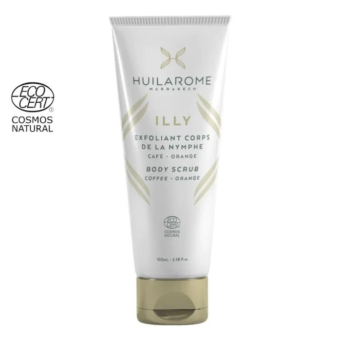 Exfoliant Corps - La Nymphe - Café - Orange 100 mL - Anticellulite - Gommage Naturel - Beurre de Karité