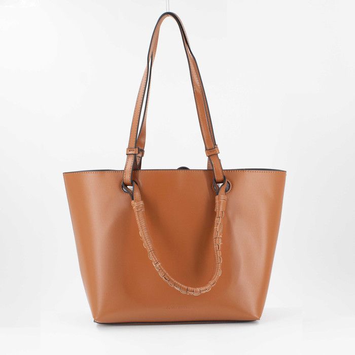 Sac à main - MELANY BROWN LONDON - CRUZ - Marron - Simili cuir lisse - XXL