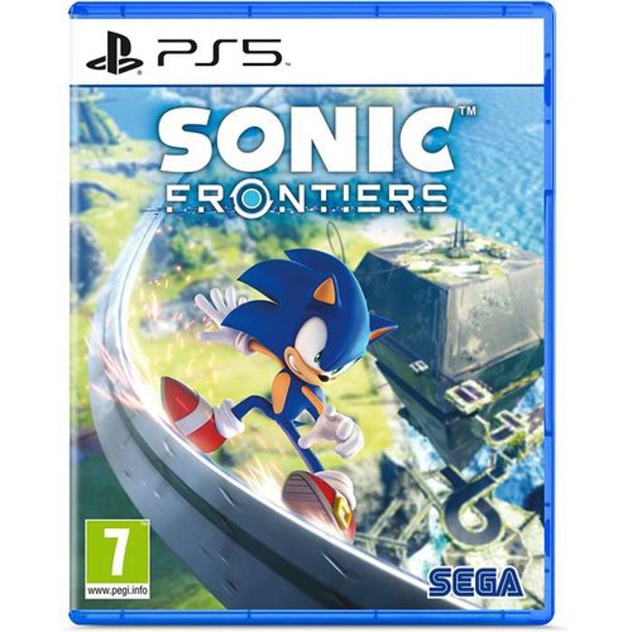 Jeu vidéo - Sega - Sonic Frontiers - PS5 - Monde ouvert - Action rapide - Cyber-combat