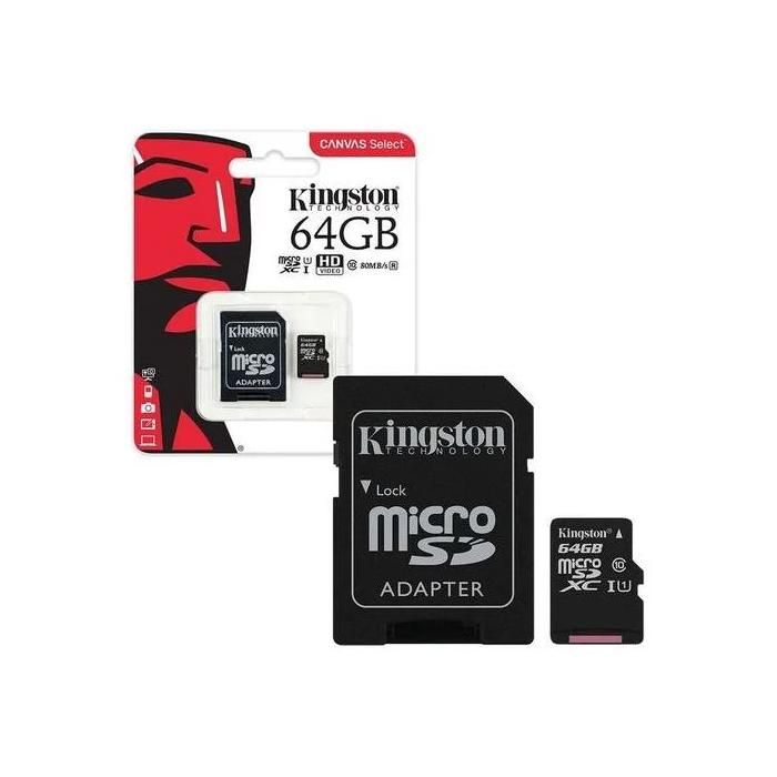 KINGSTON CARTE MEMOIRE 64 GB