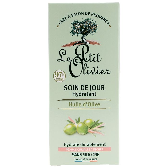 Crème hydratante - Le Petit Olivier - 50ml - Huile d'olive - Hypoallergénique - Tous types de peau