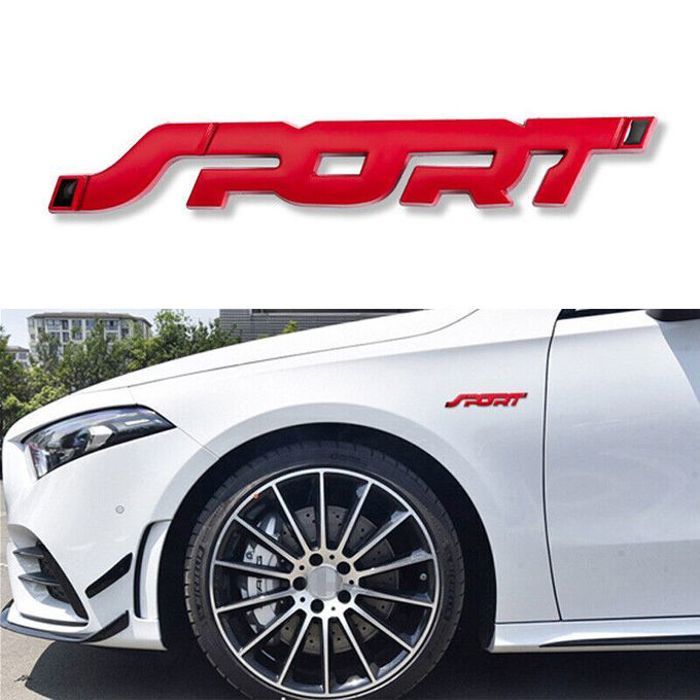 Badge metal 3D SPORT Autocollant pour voiture