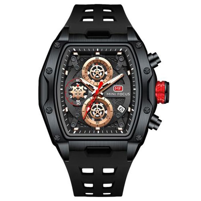Montre - MINIFOCUS - MF-0427 - Silicone - Sport - Résistante à l'eau