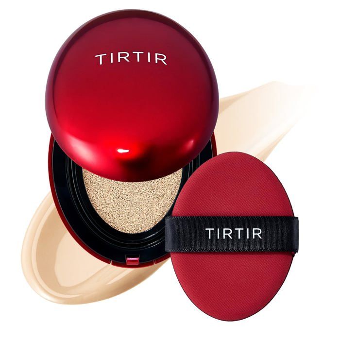 Fond de teint - TIRTIR - Mask Fit Red Cushion 17N - Couvrance naturelle - SPF - Peaux sensibles