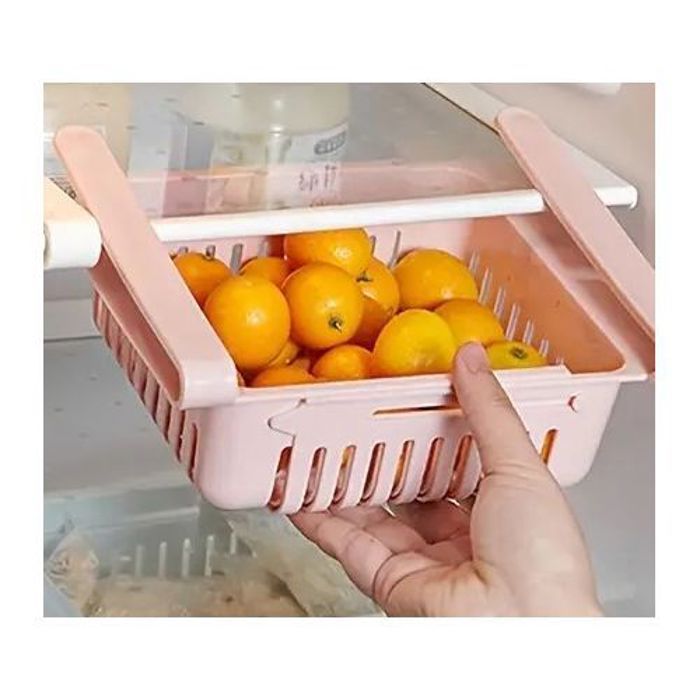 Pack De 2 Rangement Réfrigérateur Réglable Extensible-Fonctionnelle