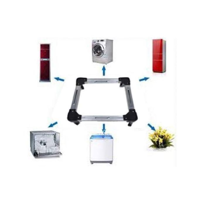 Support Roulant Extensible & Réglable - Machine à Laver / Congélateur